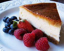 photo du cheesecake