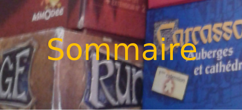 Icone du sommaire - Photo en gros plans de botes de jeux