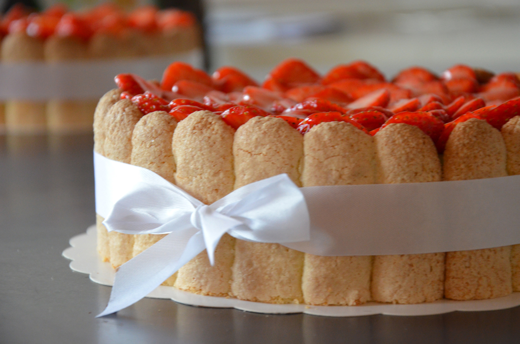 charlotte aux fraises