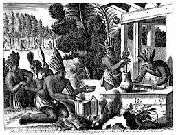 Aztques prparant le chocolat