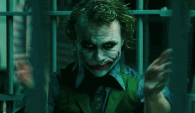 Le joker applaudissant