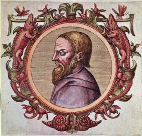 Aristote sur une gravure