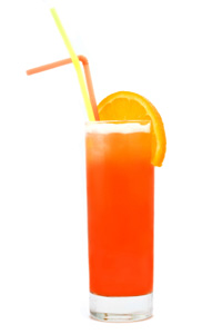 Verre de Florida avec tranche d'orange