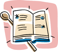 image d'un livre de cuisine ouvert