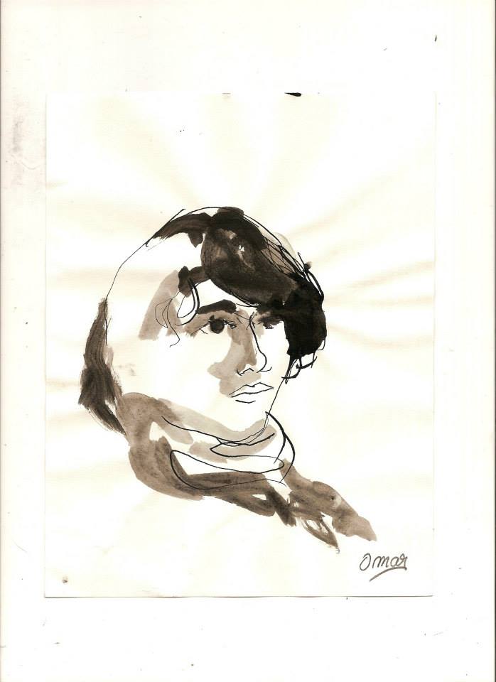 portrait au crayon