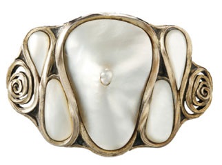 boucle de ceinture de  Hans Christiansen pour le design et ralisation deJ. Friedmanns Nachfolger D & M. Lowenthal/Frankfurtam Main, 1901  Hessisches Landesmuseum Darmstadt, Darmstadt, photon Hessisches Landesmuseum Darmstadt