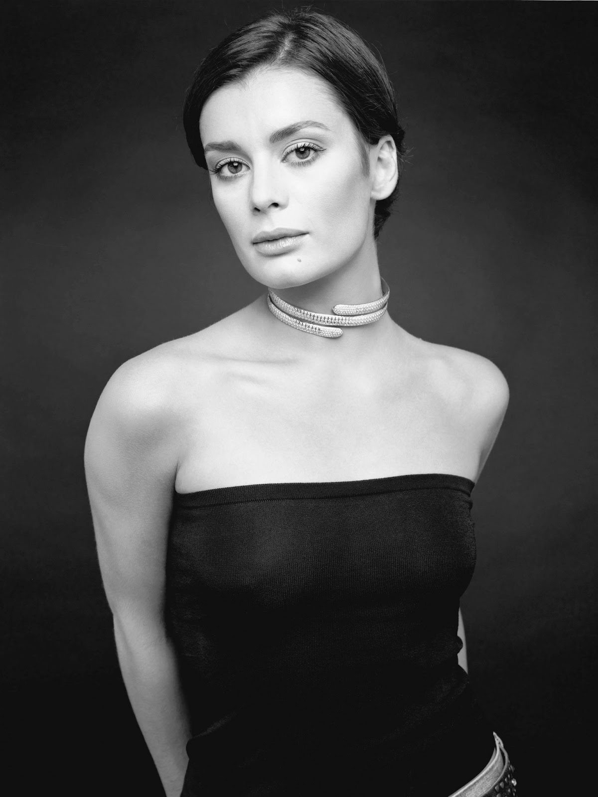 Aurlie Dupont, Etoile. Photo en noir et blanc