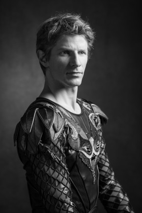 Karl Paquette, Etoile. Photo en noir et blanc