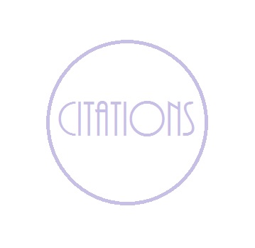 cercle parme avec au centre l'inscription "Citations"