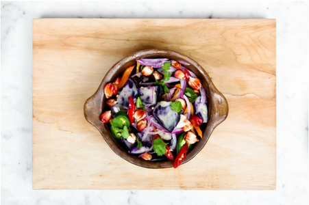 plat de légumes